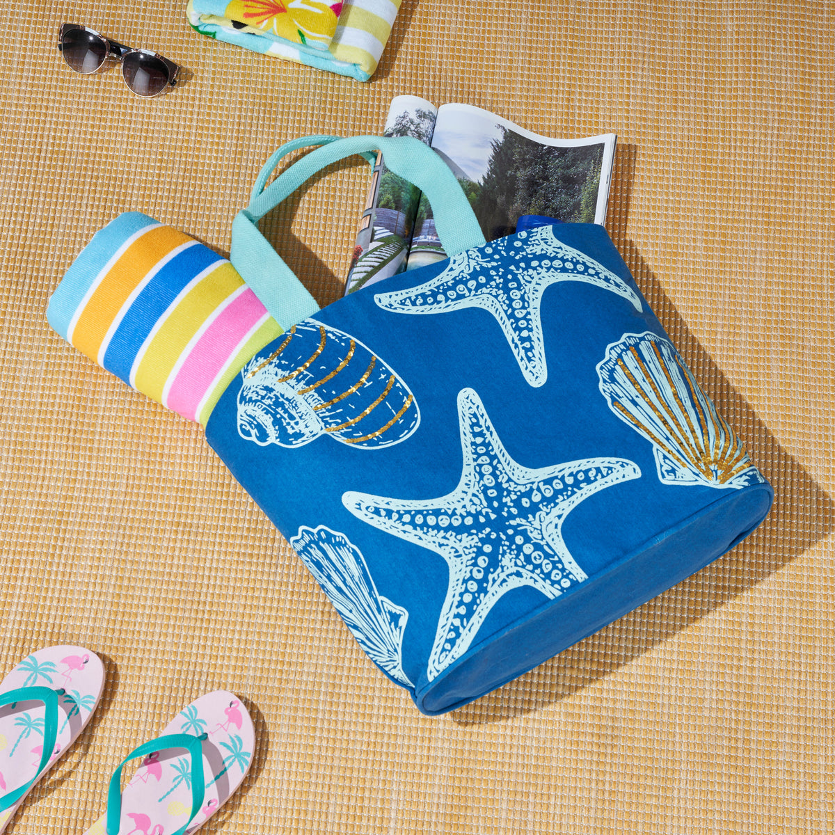 Handbags & Crossbody KV031 Blue 22" x 15" x 6" Bags
