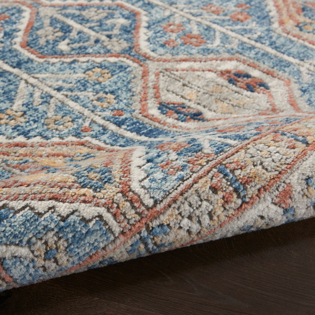 Quarry QUA15 Blue Multicolor Rug