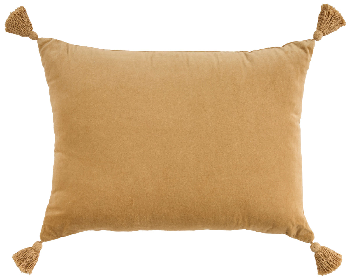 Vintage Pillow V8015 Taupe 19" x 25" Throw Pillows