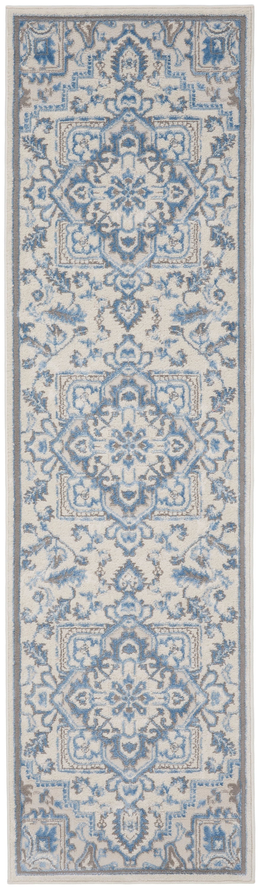 Elation ETN10 Ivory Blue Rug