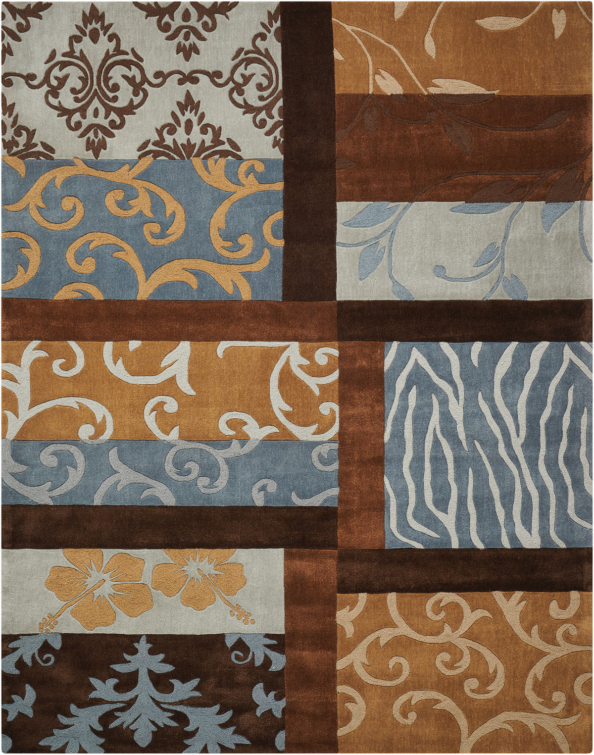 Contour CON11 Multicolor Rug