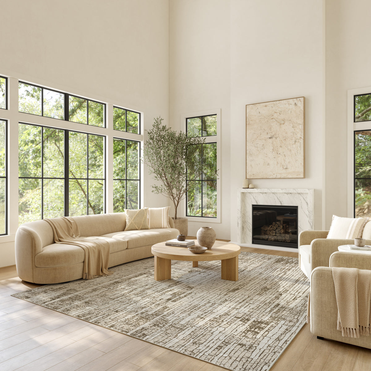 Soft Structure SOF03 Mocha Rug