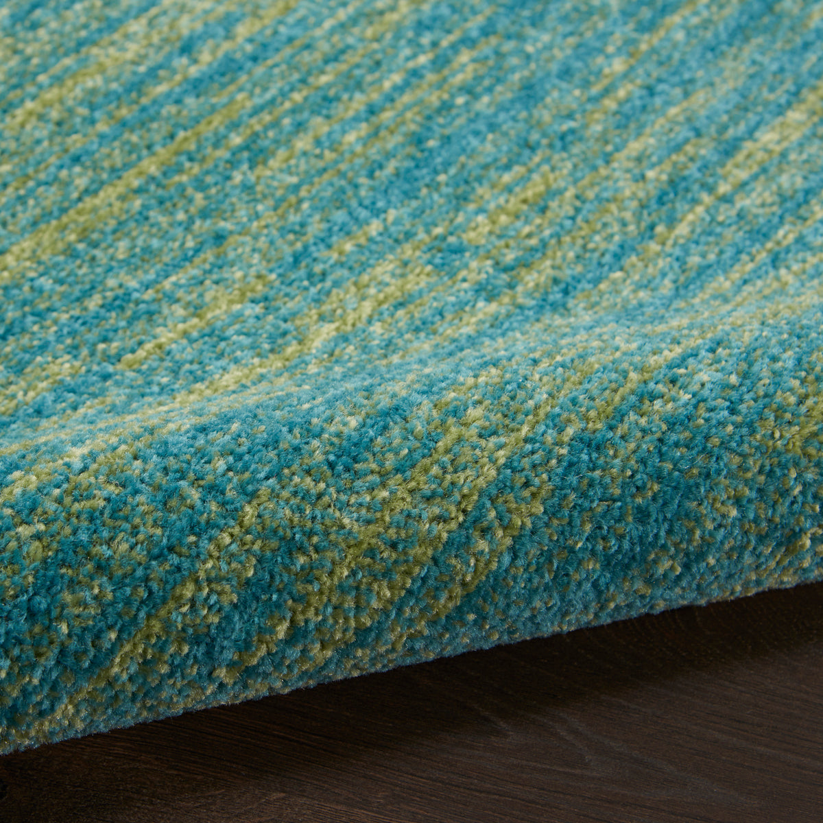 Nourison Essentials NRE01 Blue Green Rug