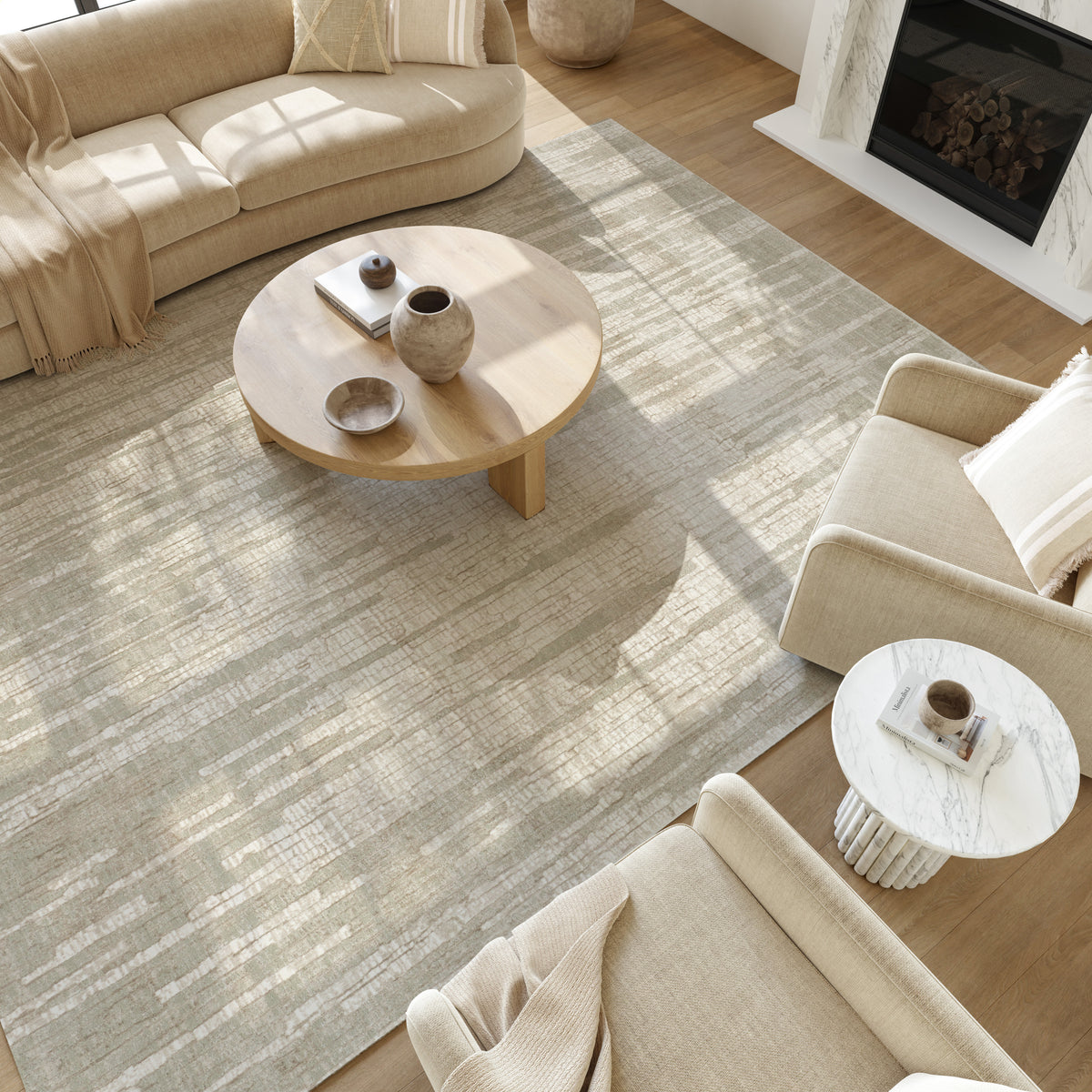 Soft Structure SOF03 Sage Rug