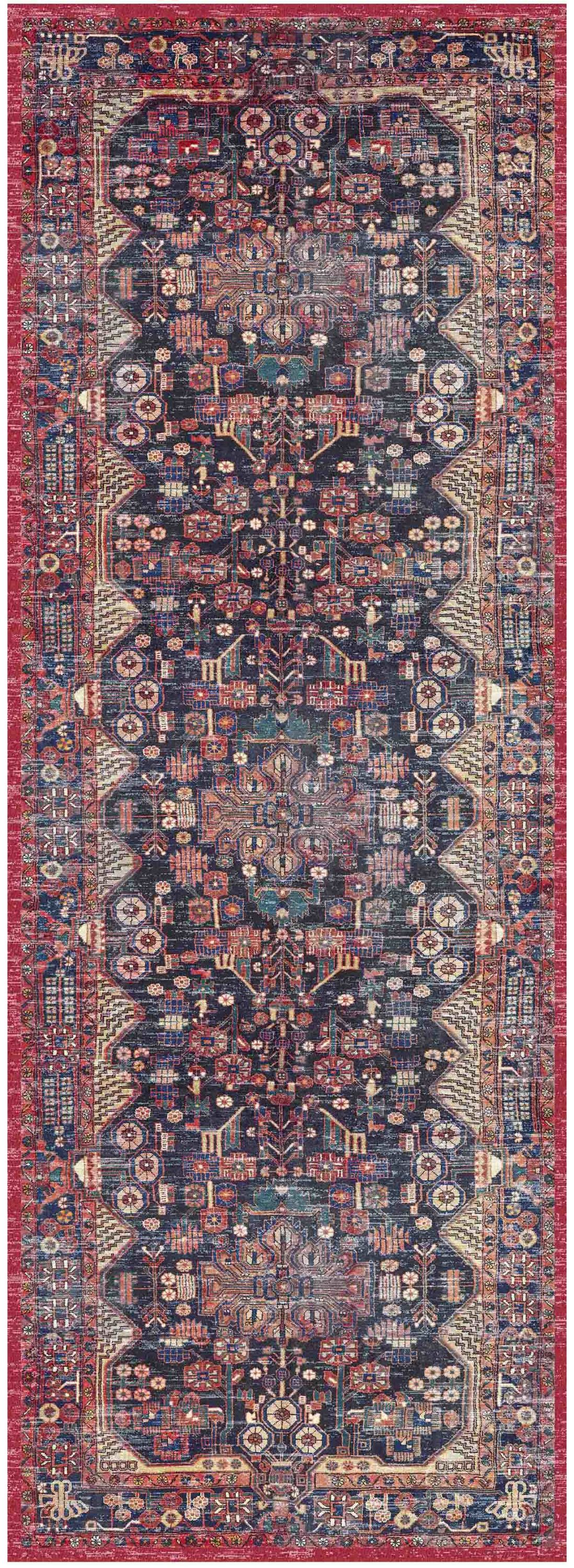 Fulton FUL04 Red Rug
