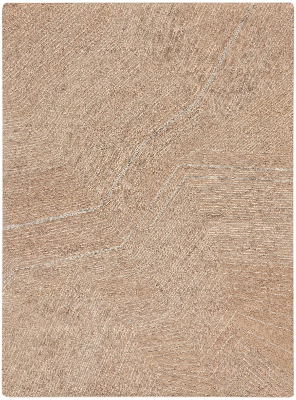 Pure Angles ANG01 Camel Rug