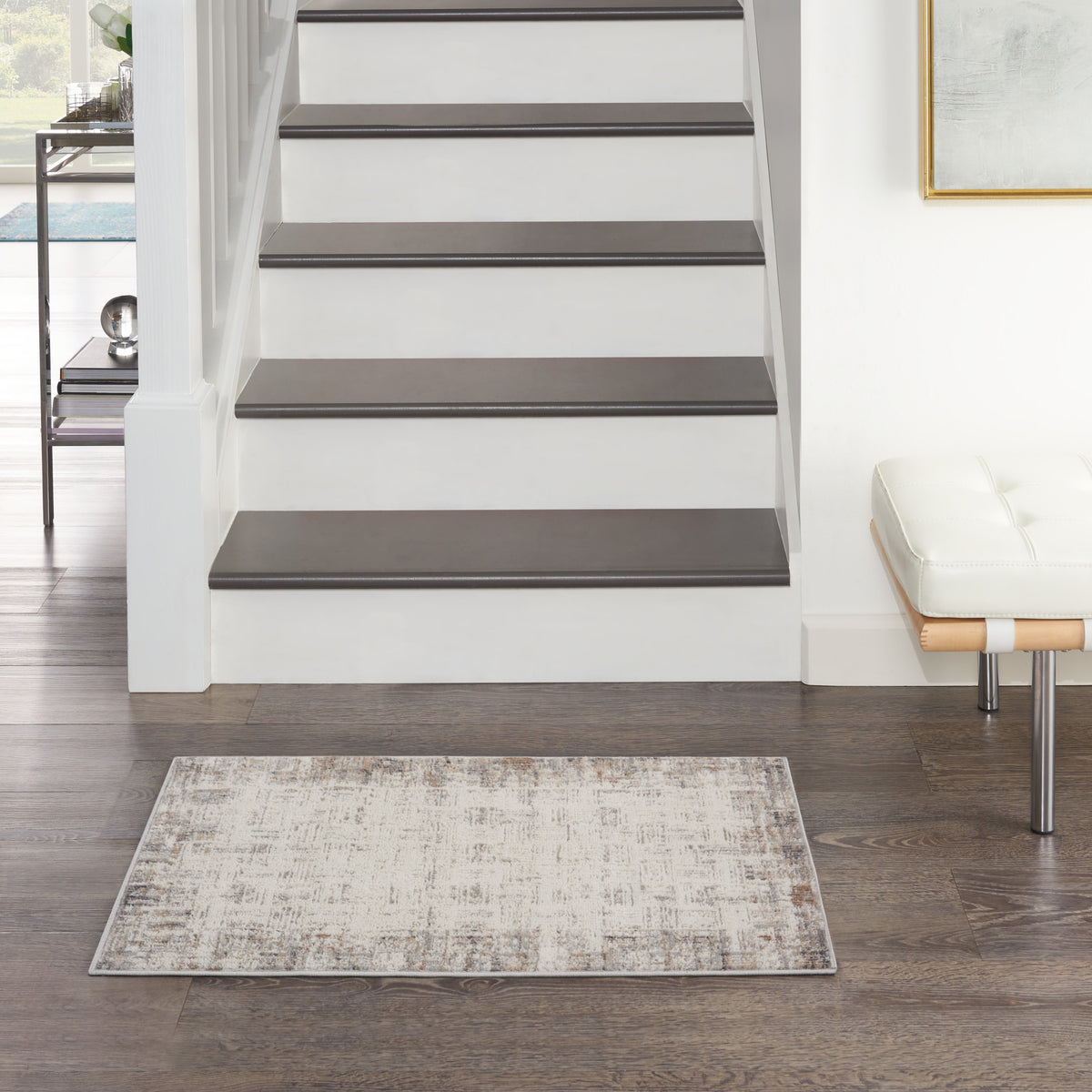 Elation ETN05 Ivory Grey Rug