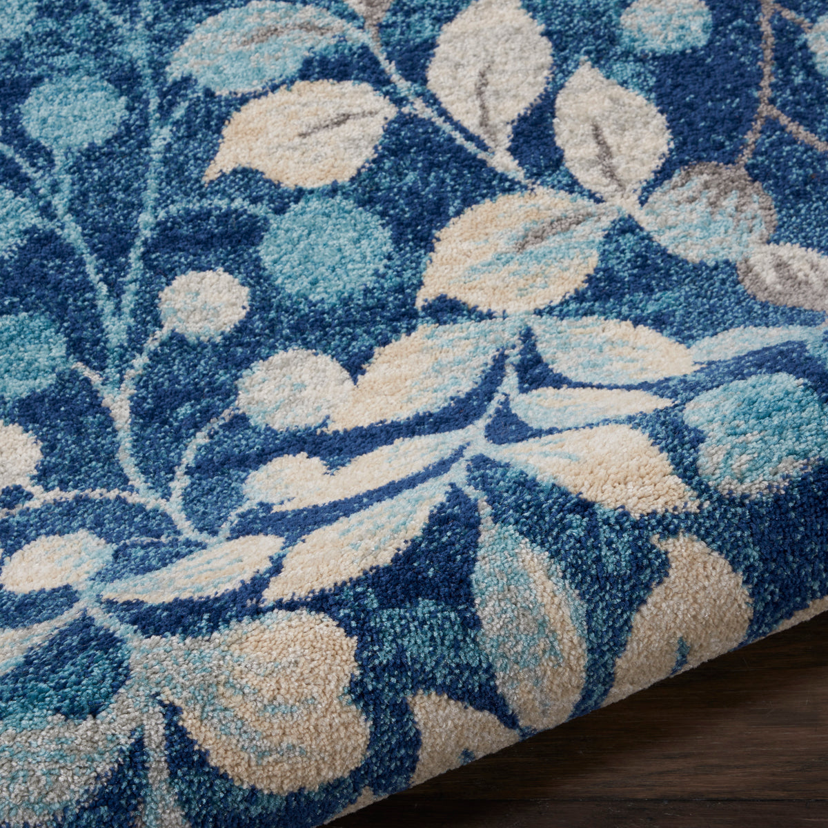 Tranquil TRA03 Navy Rug