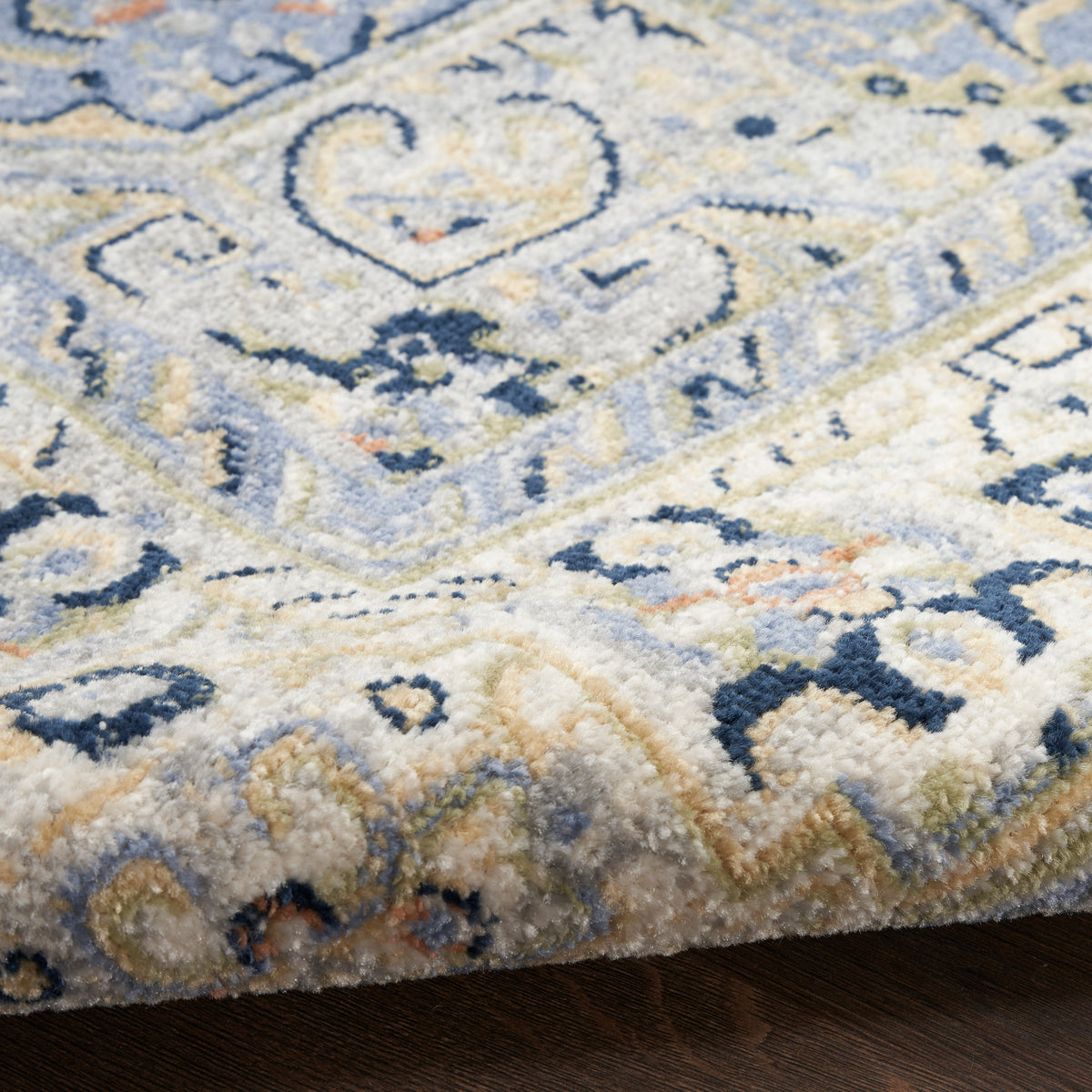 Nourison Essentials Persian NRE07 Blue Rug