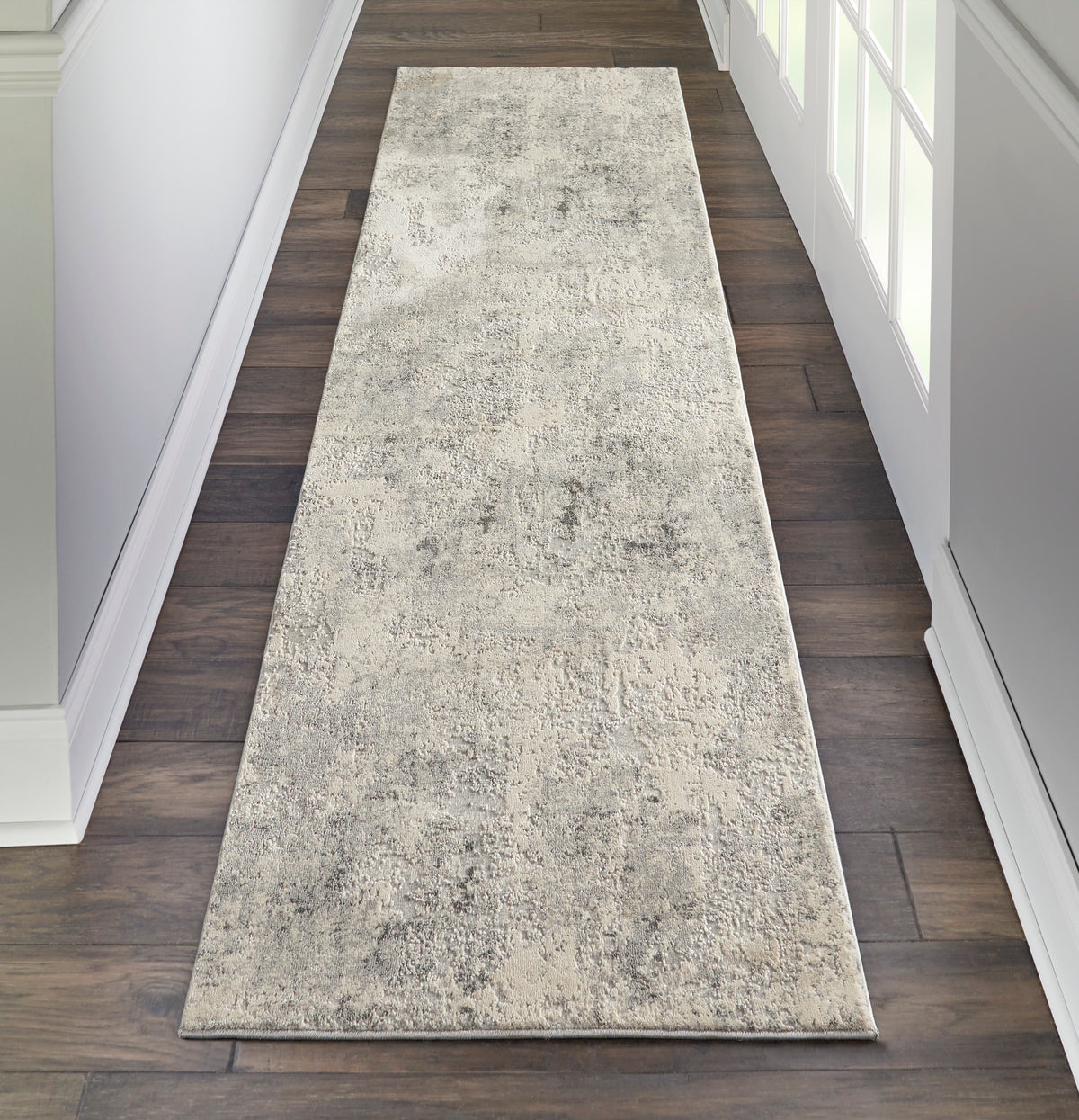 Rustic Textures RUS07 Grey Beige Rug