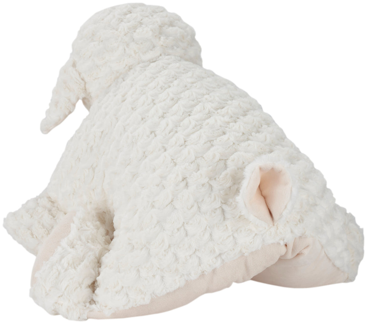 Plush Lines N2645 Ivory 18" x 22" Throw Pillows