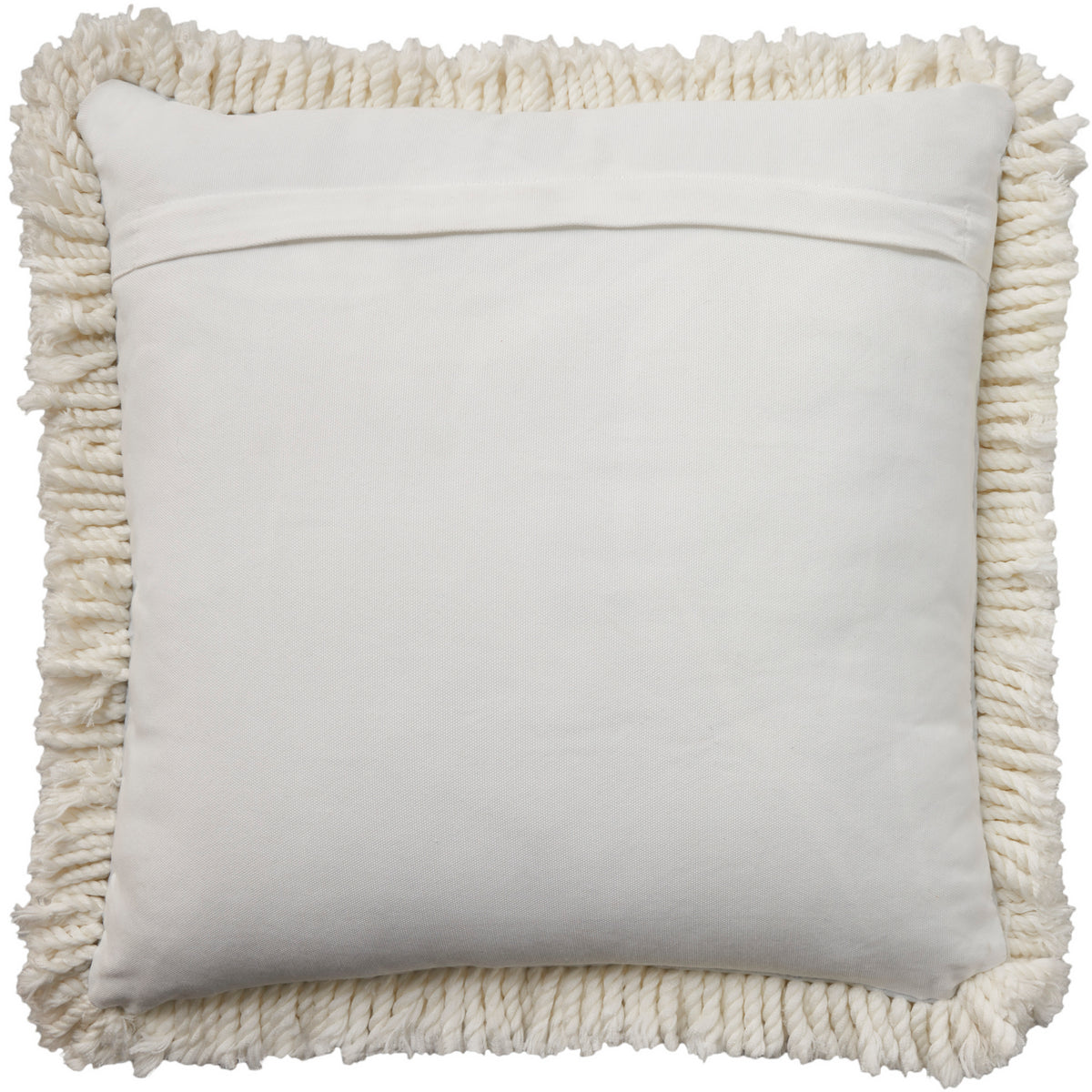 Outdoor Pillows VJ011 Ivory 18" x 18" Throw Pillows