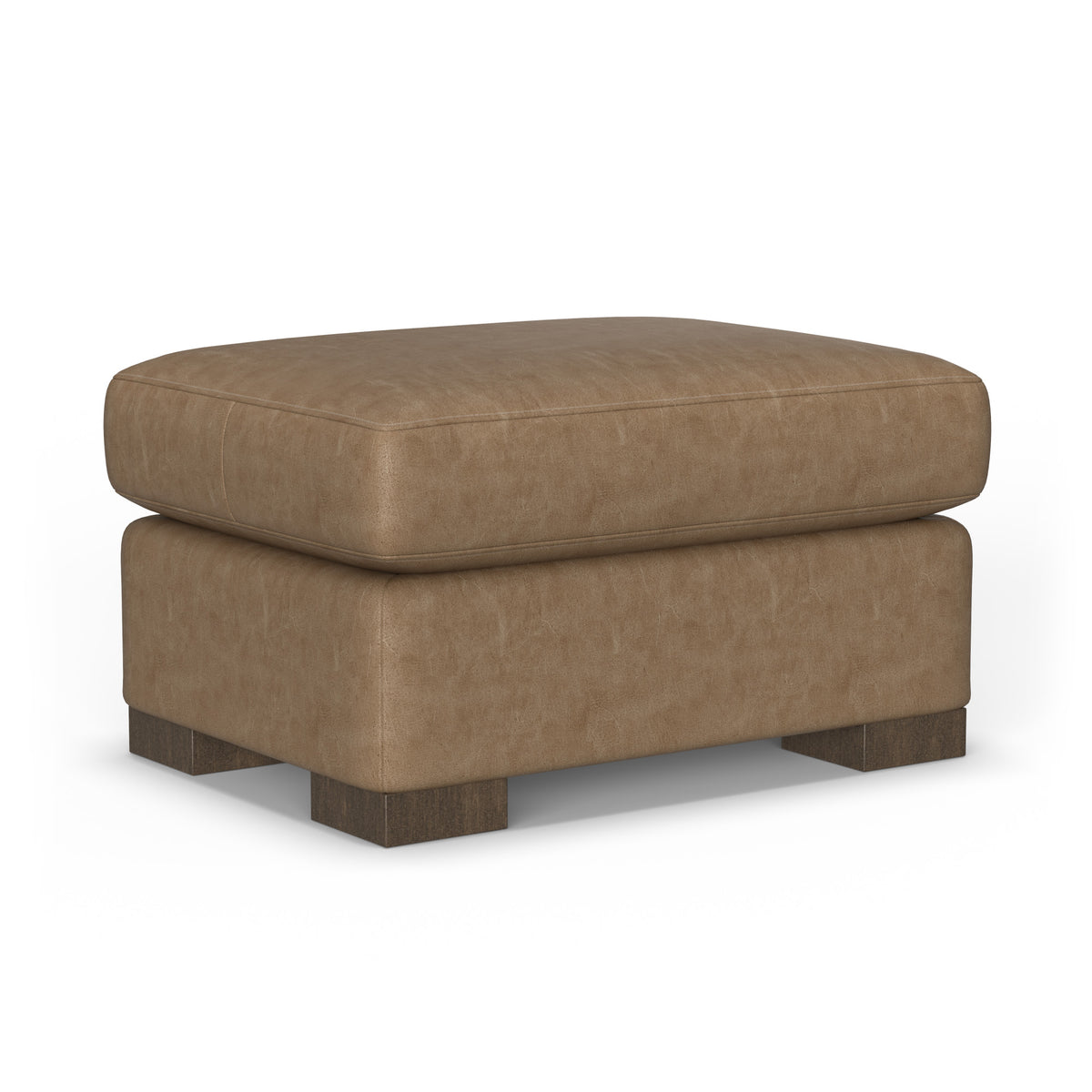 Bryant Leather Ottoman