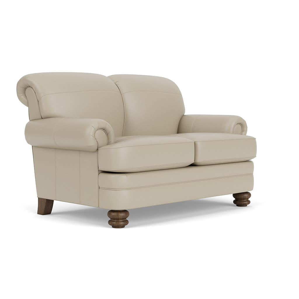 Bay Bridge Leather Loveseat