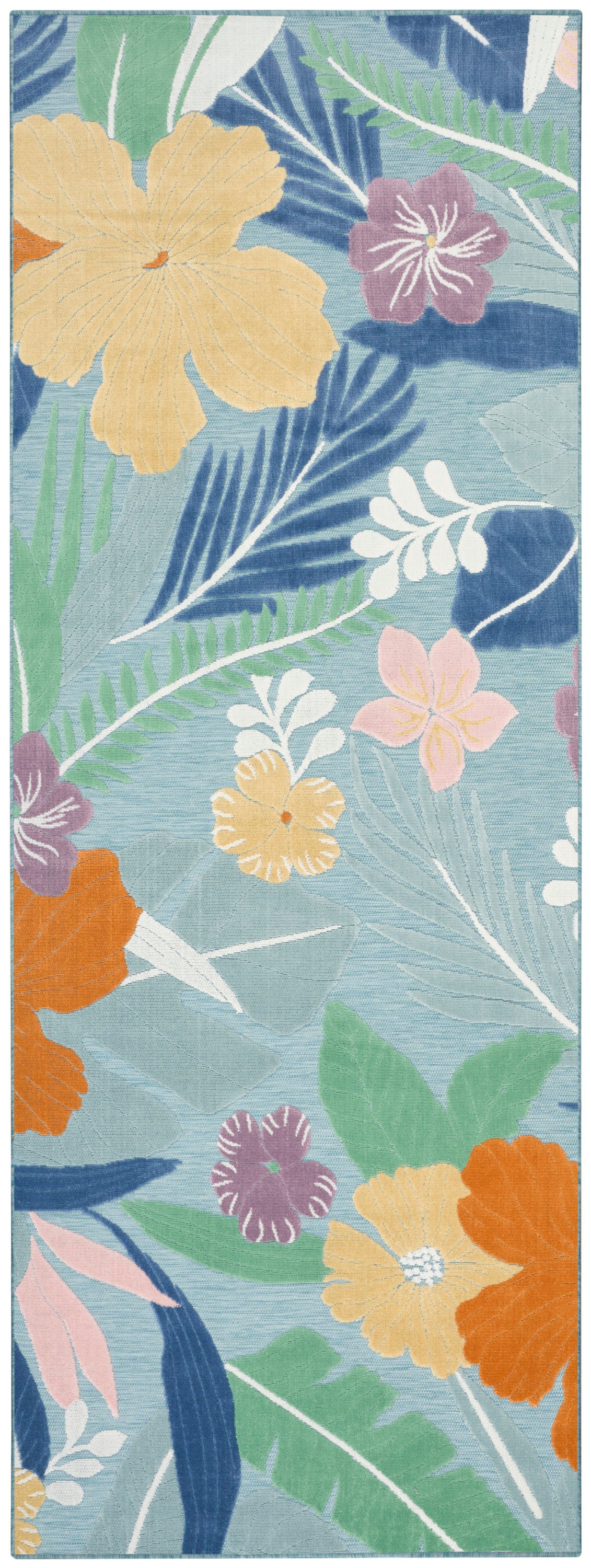 Suncoast SNC01 Blue Multicolor Rug
