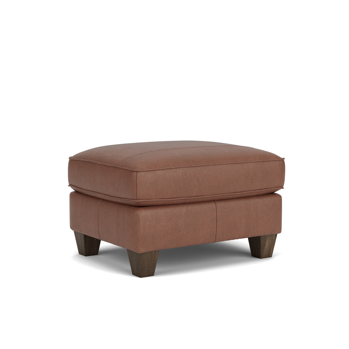Dana Leather Ottoman
