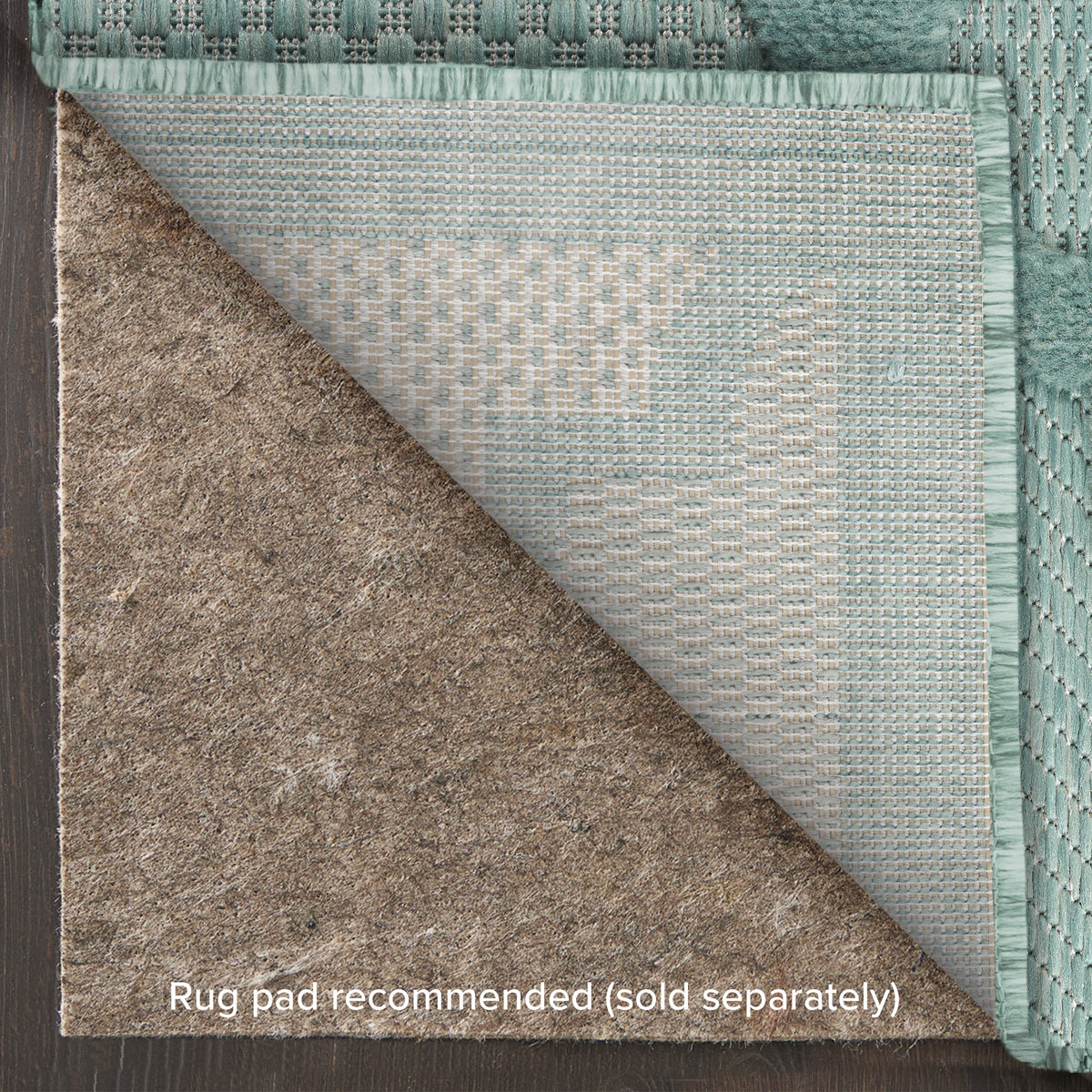 Easy Care NES01 Aqua Teal Rug