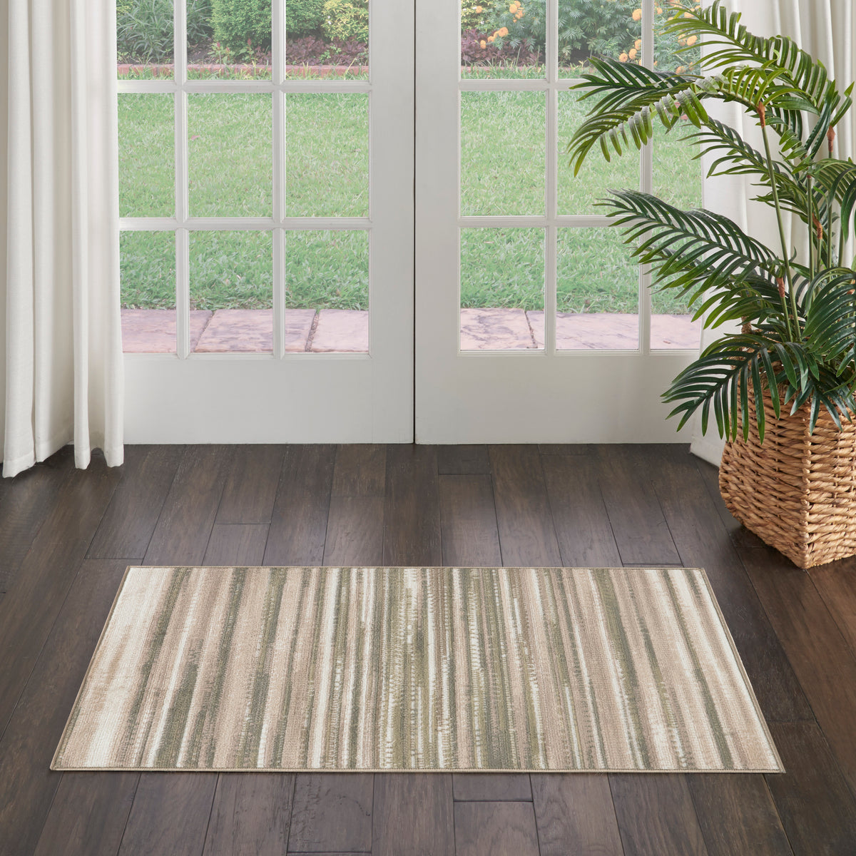 Jubilant JUB04 Green Ivory Rug