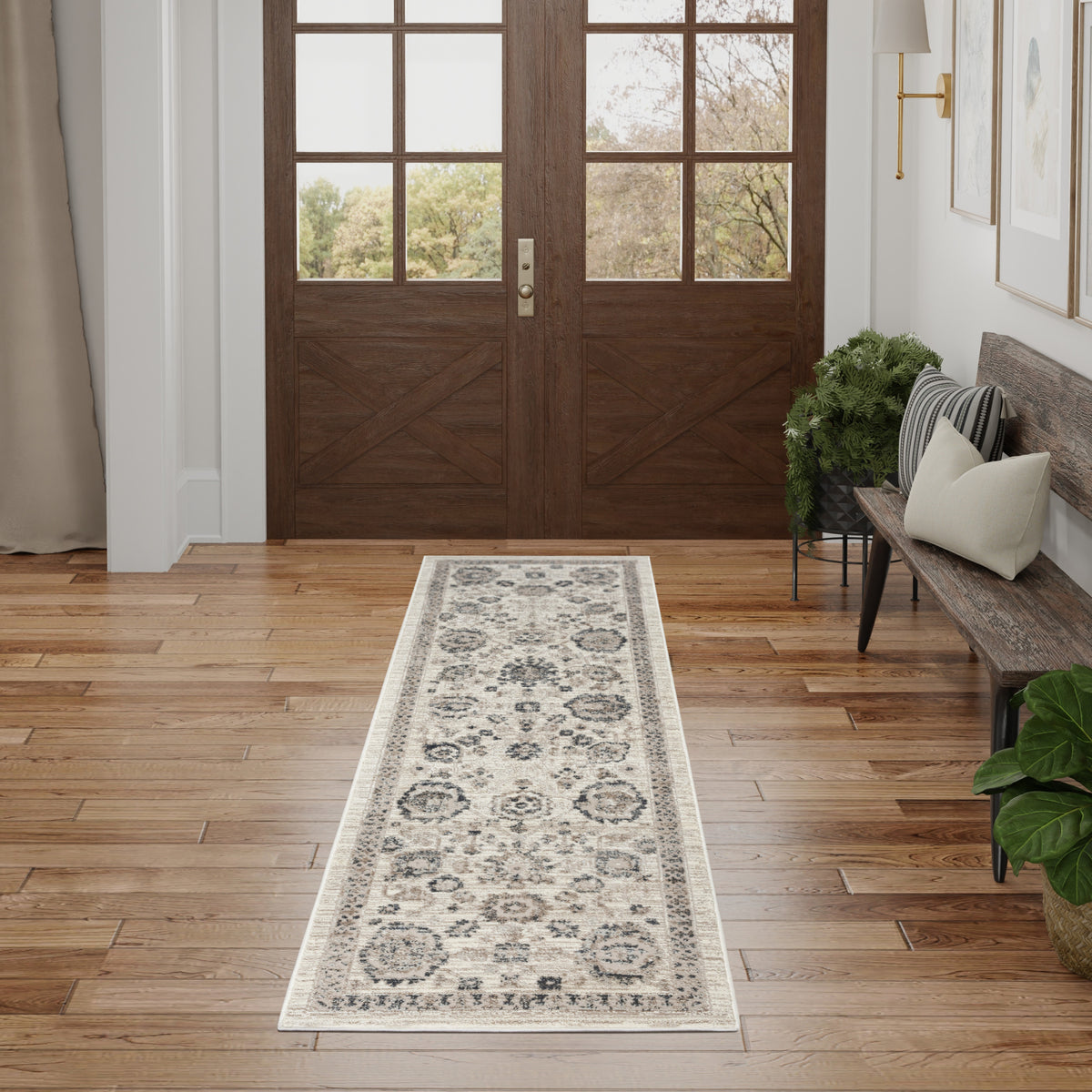 Eco Cycle ECY02 Ivory Multicolor Rug