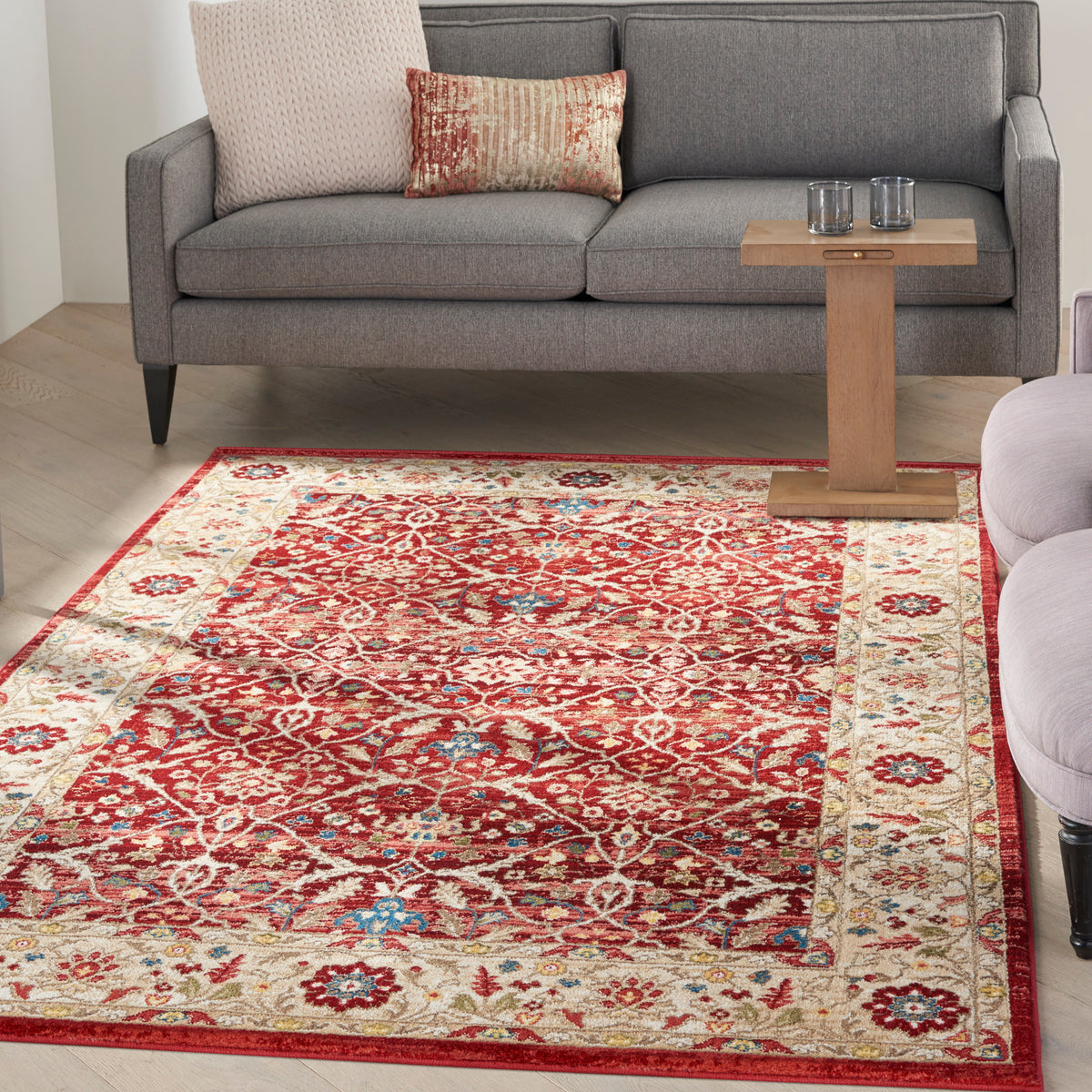 Karisma KAR03 Brick Ivory Rug