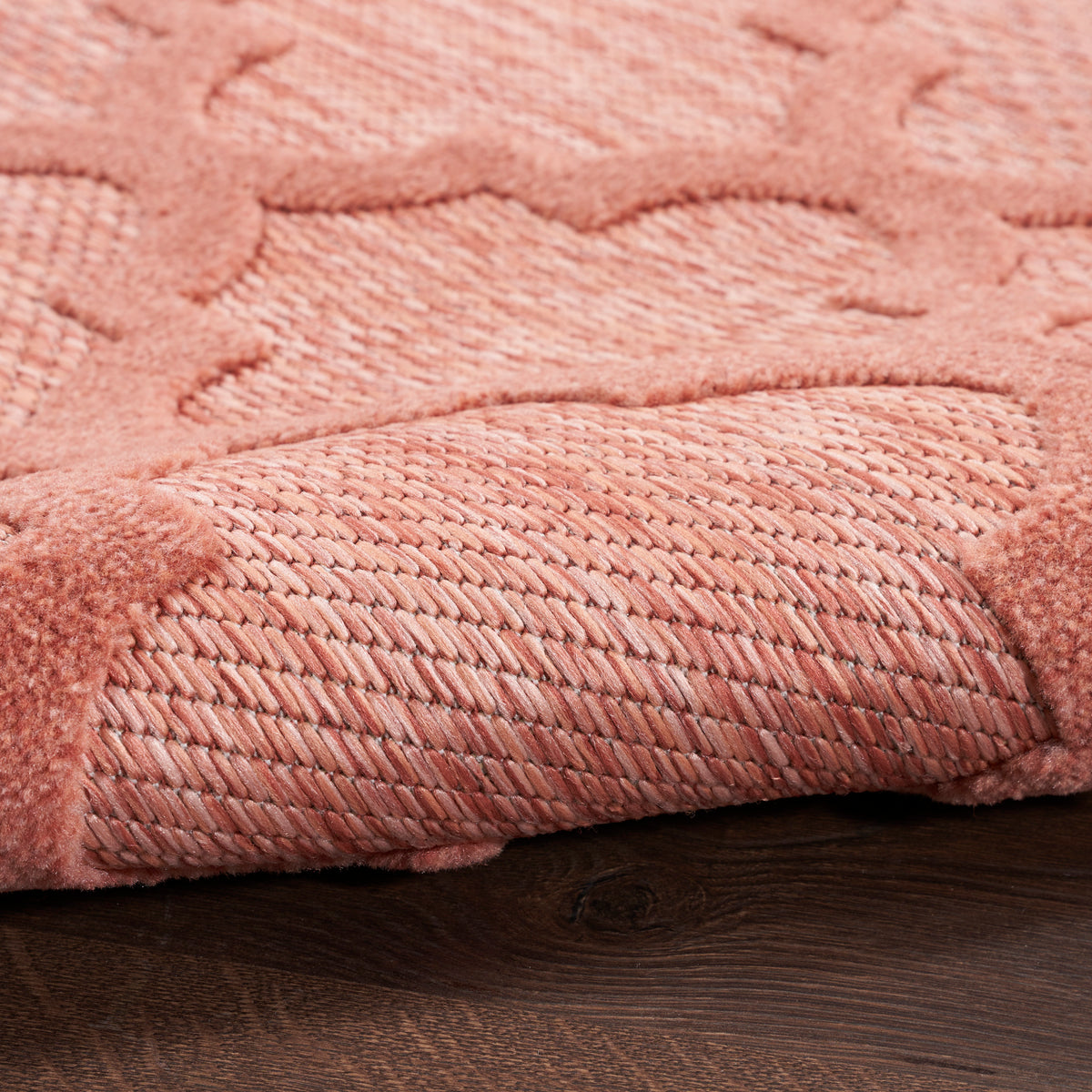 Easy Care NES01 Coral Orange Rug