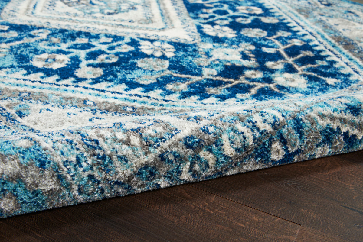 Persian Vintage PRV03 Ivory Blue Rug