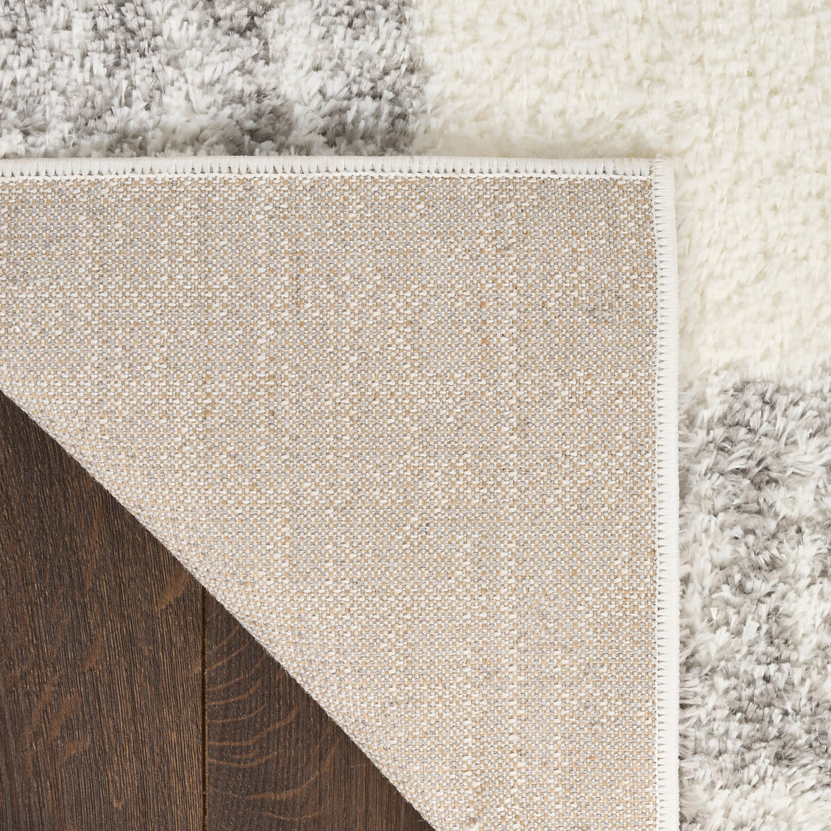 Pacific Shag PCS02 Ivory Grey Rug