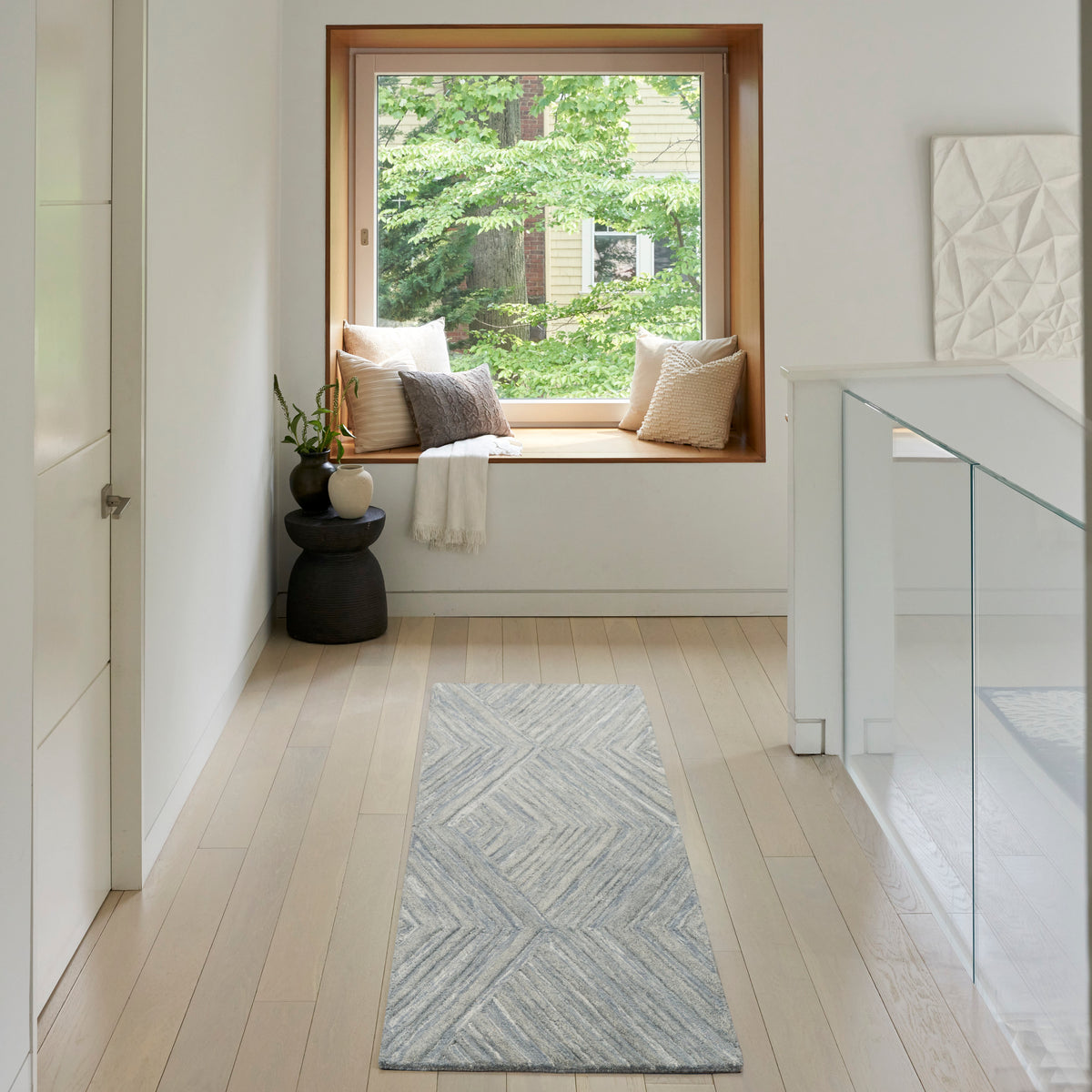 Graceful GRU03 Blue Rug