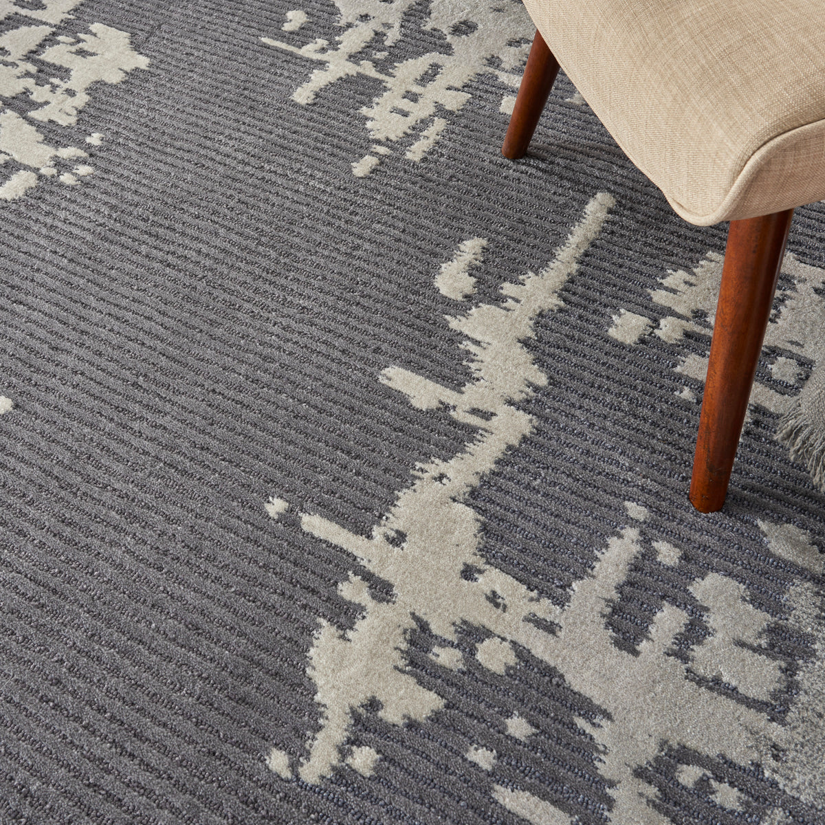 Symmetry SMM02 Grey Beige Rug