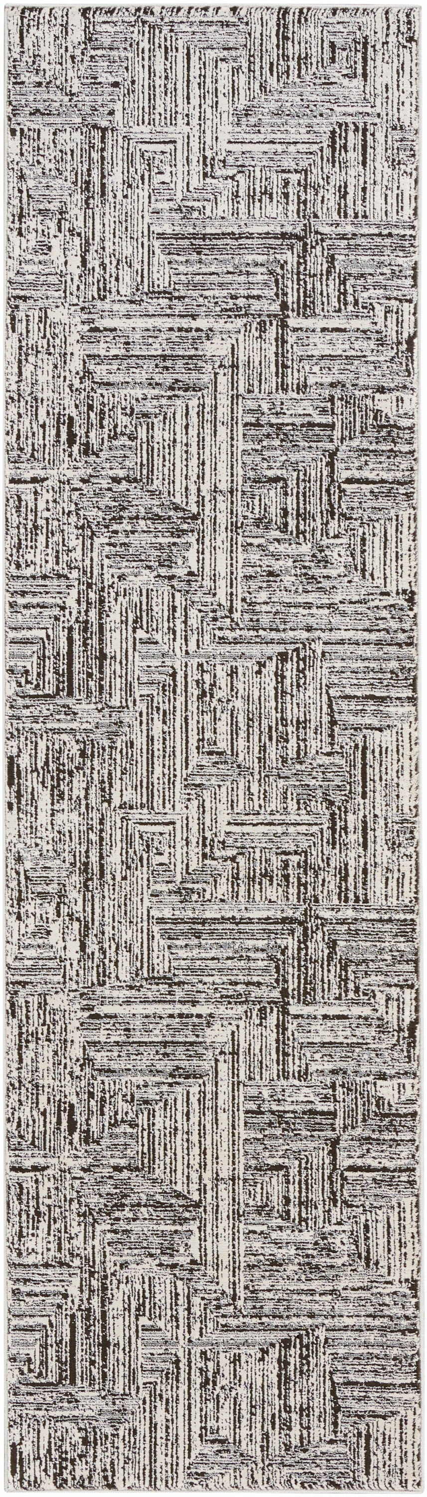 CK024 Irradiant IRR01 Cream Black Rug