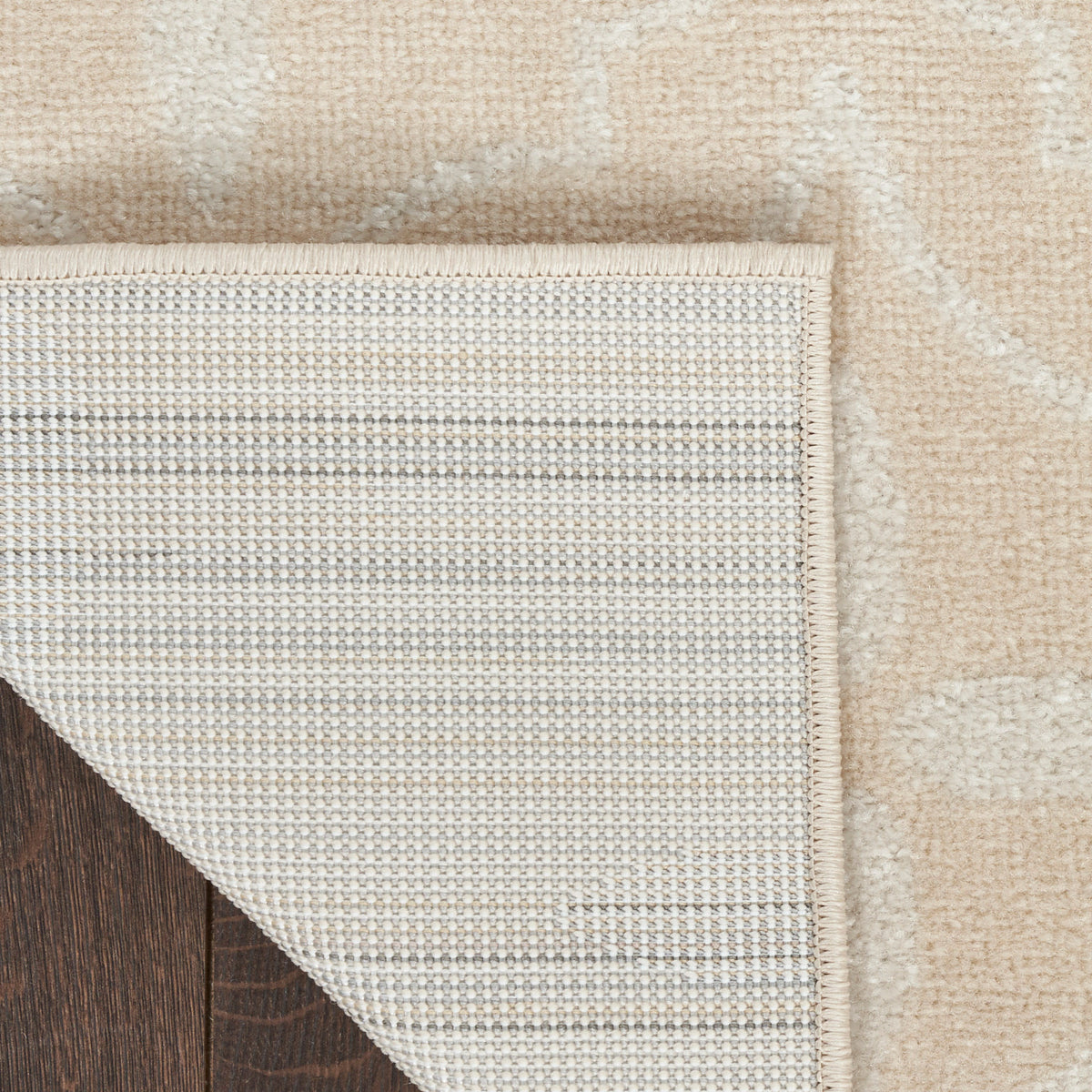 Nourison Essentials NRE04 Ivory Beige Rug