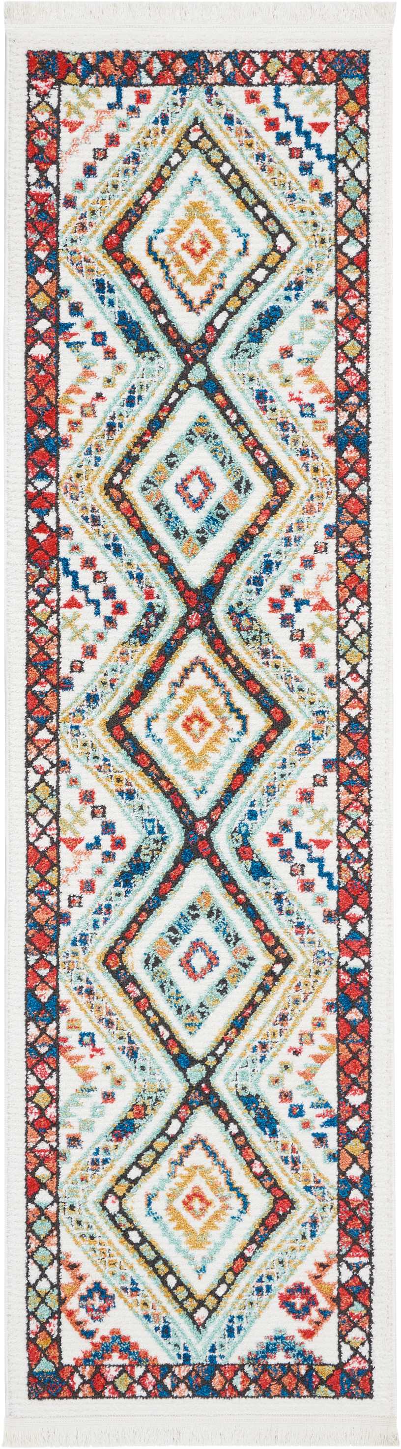 South Western NAV02 White Rug