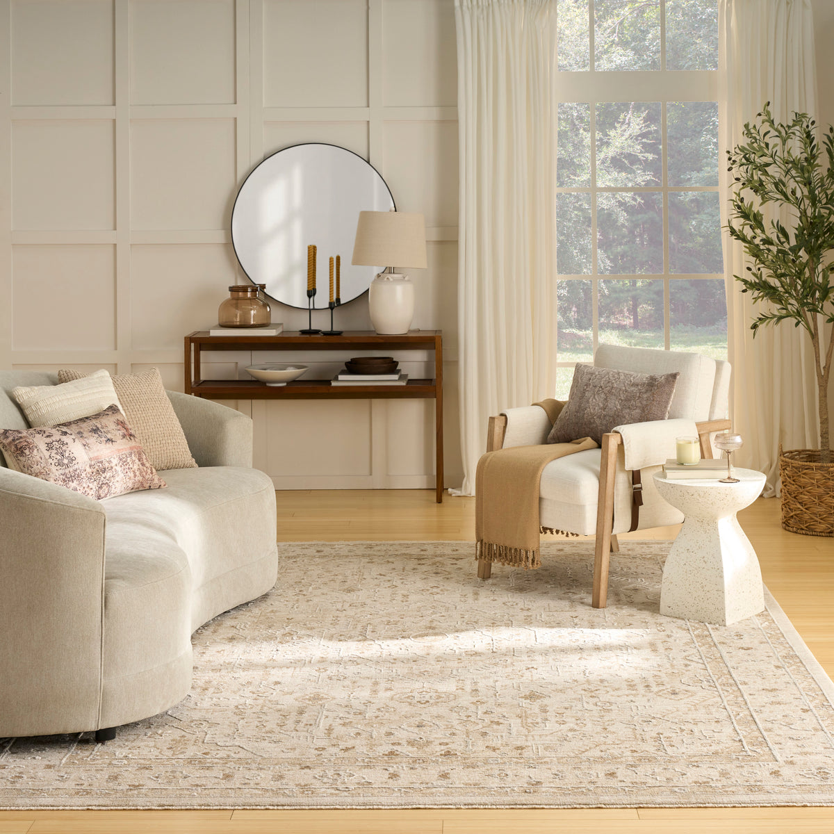 Retreat RET02 Beige Rug