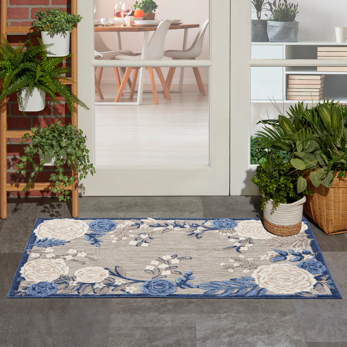 Aloha ALH32 Blue Grey Rug