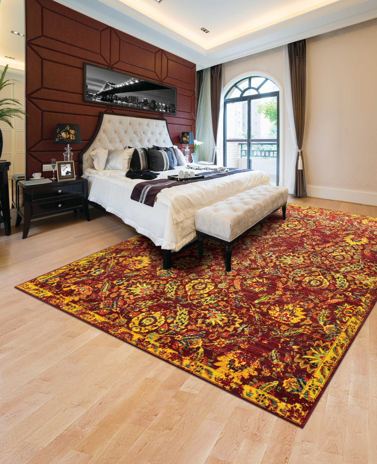 Timeless TML05 Pomegranate Rug