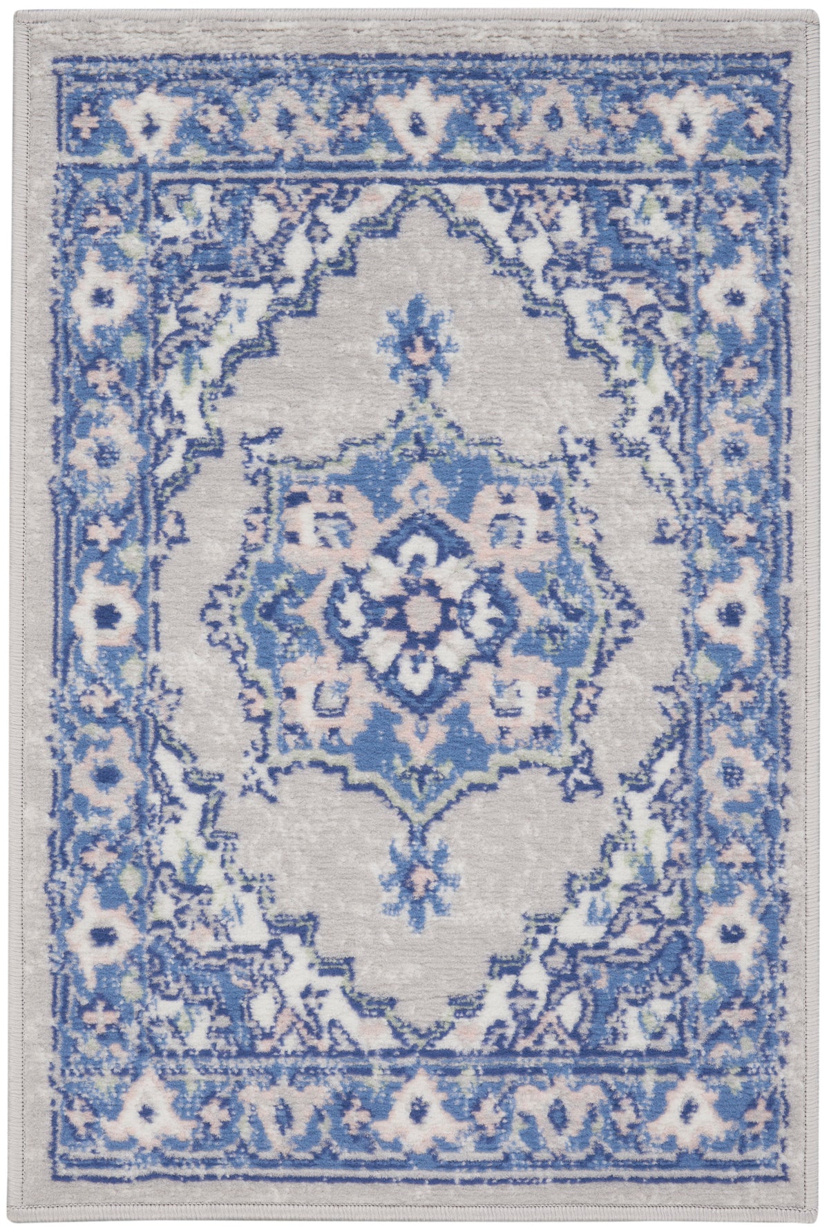 Whimsicle WHS03 Grey Blue Rug