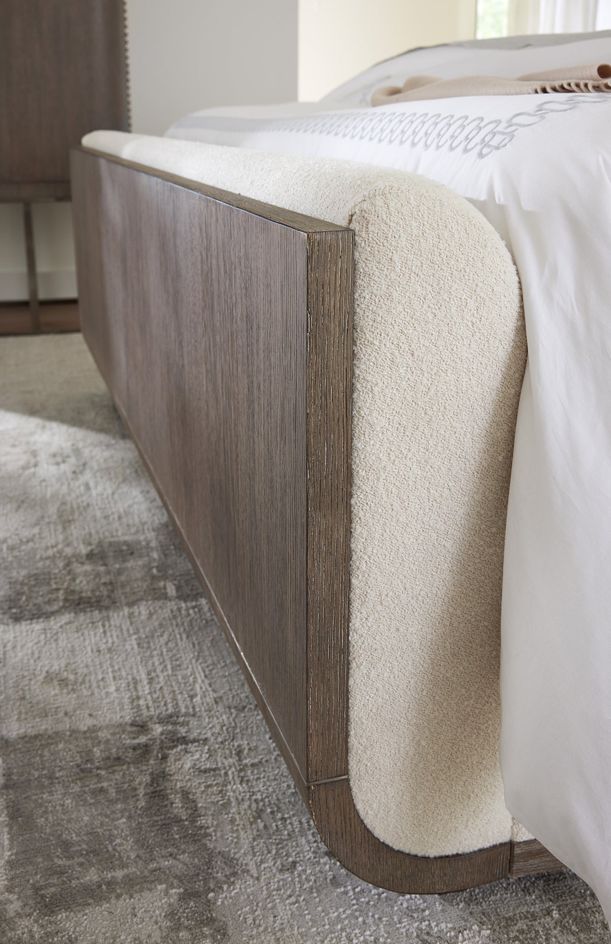 Modern Mood Queen Upholstered Panel Bed