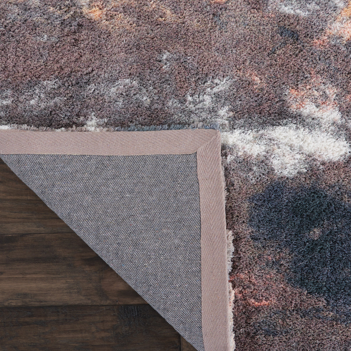 Corsica Shag CRC05 Blue Multicolor Rug