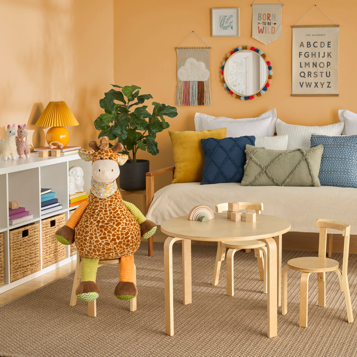 Plush Lines N3216 Brown 22" x 26" Stuffed Animals