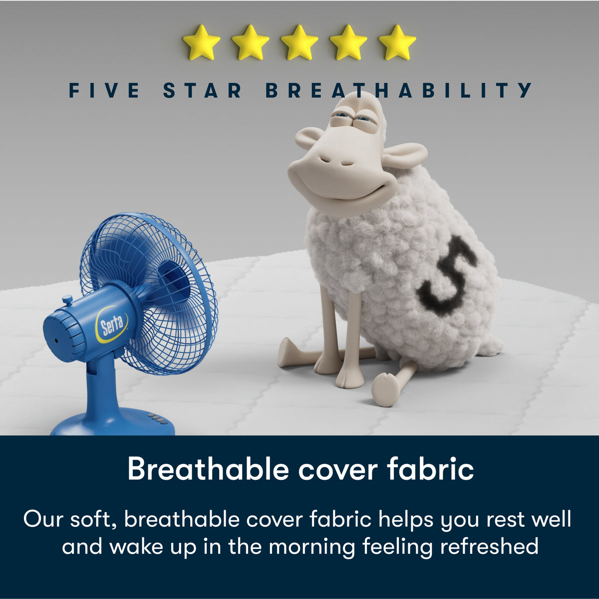 Five Star Mattress Calming Seas 7" Firm Mattress in a Box