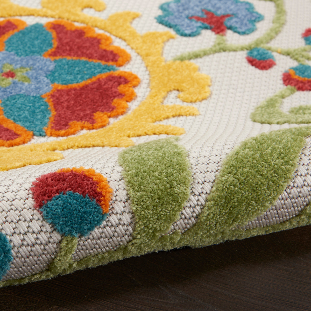 Aloha ALH17 Ivory Multicolor Rug
