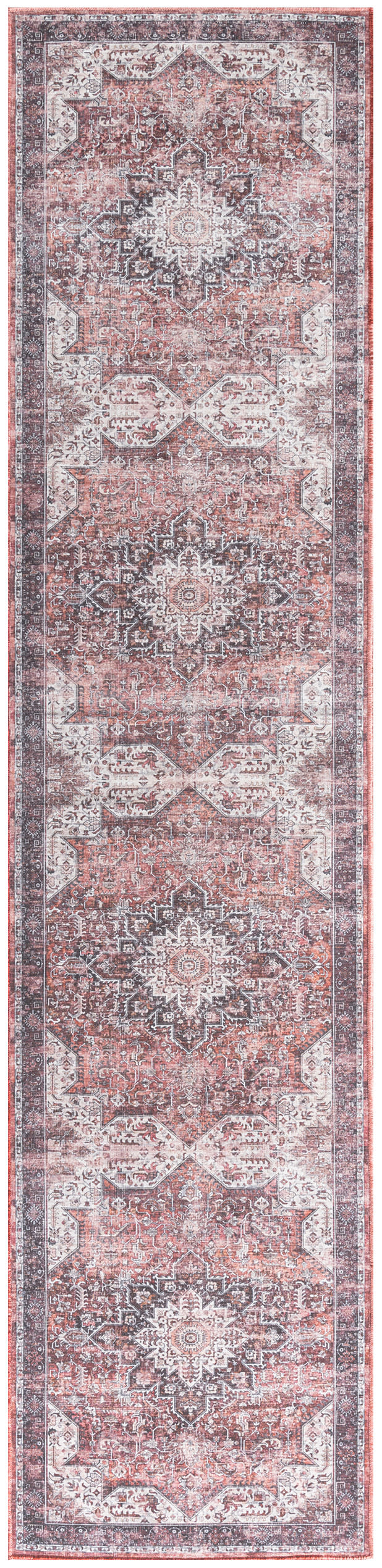 Nourison Washables NWB15 Red Rug