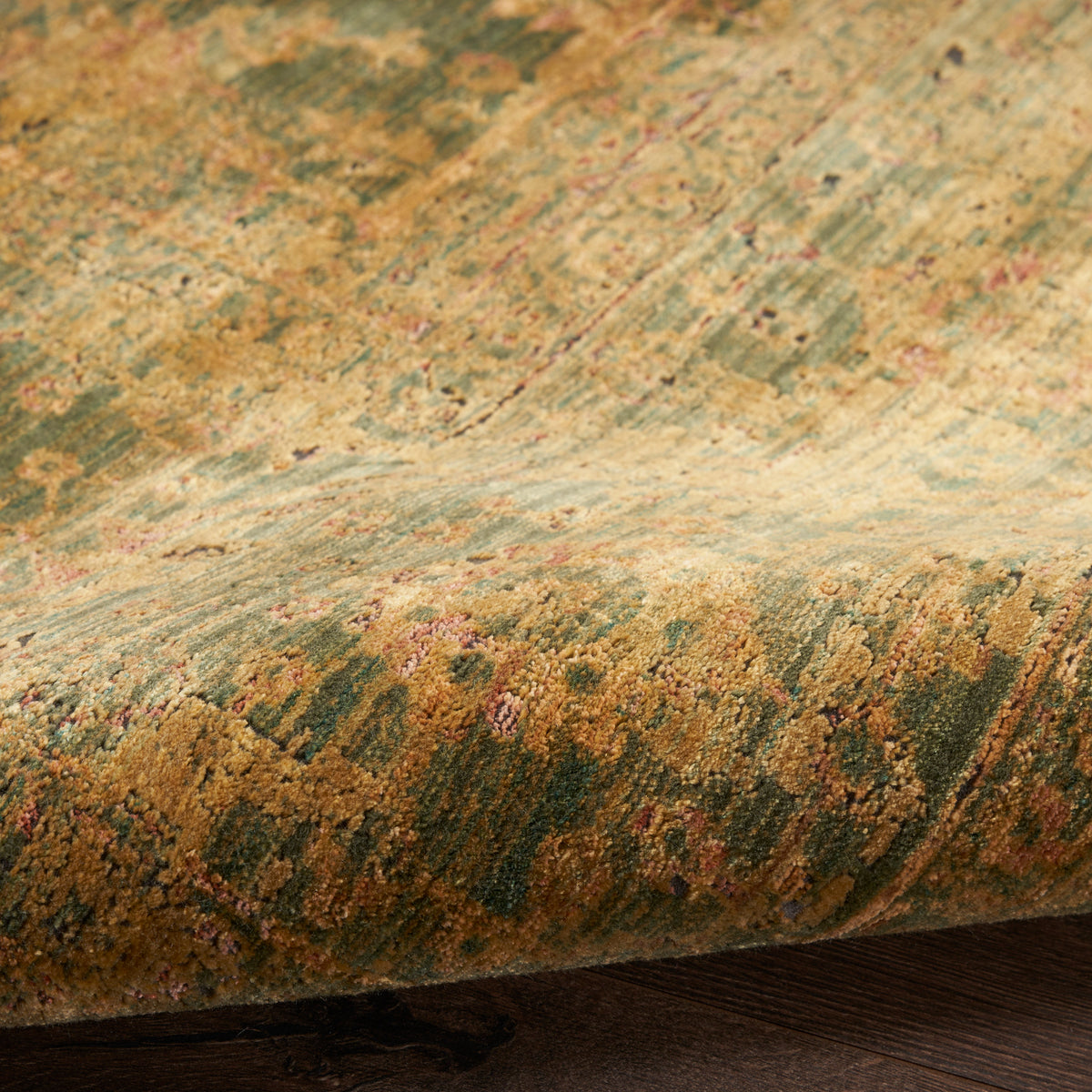 Luxurious LRS01 Olive Rug
