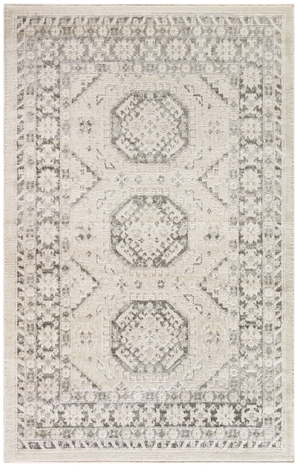 Serenity Home SRH01 Ivory Grey Rug