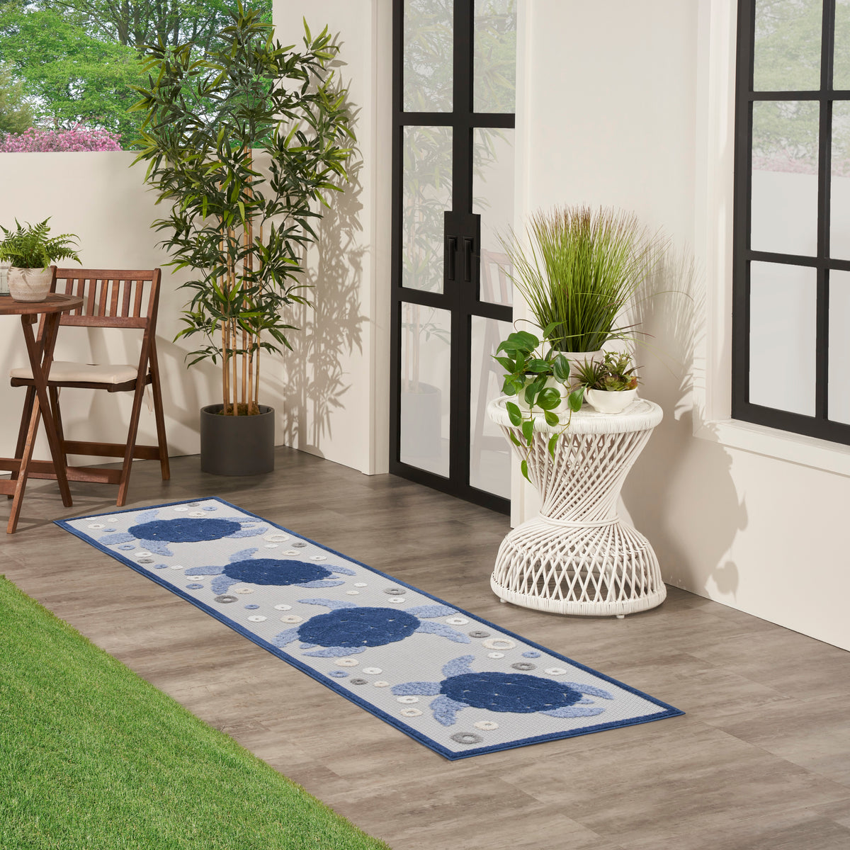 Aloha ALH27 Navy Blue Rug