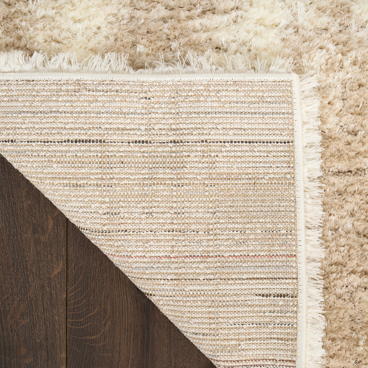 Dreamy Shag DRS01 Ivory Beige Rug