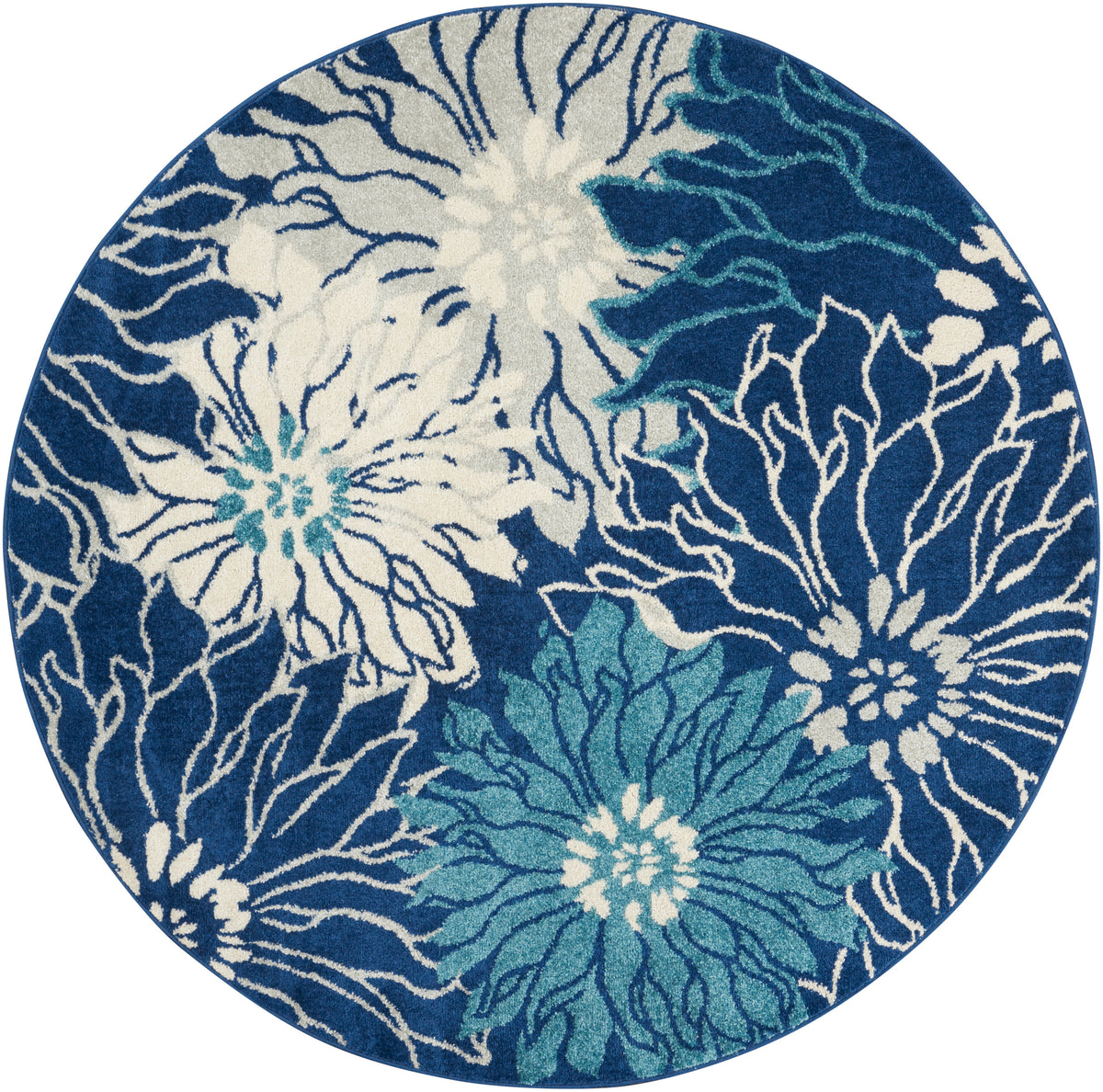 Passion PSN17 Navy Ivory Rug