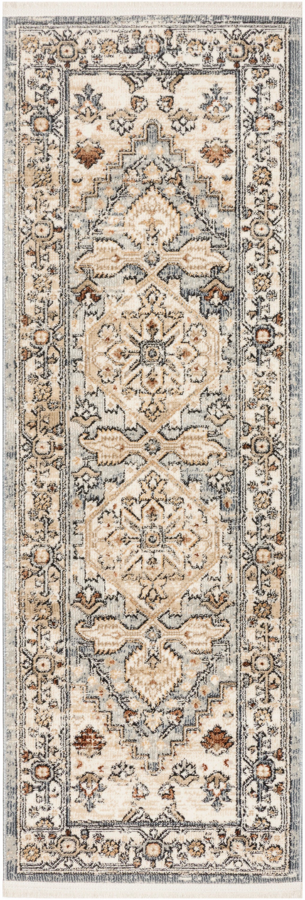 Pardis PRD02 Blue Taupe Rug