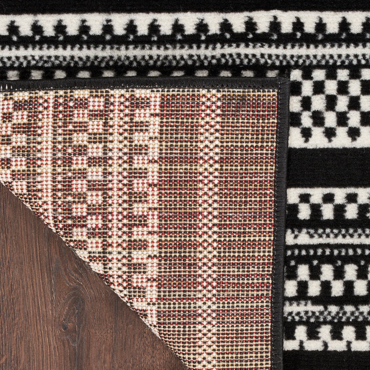 Grafix GRF41 Black White Rug