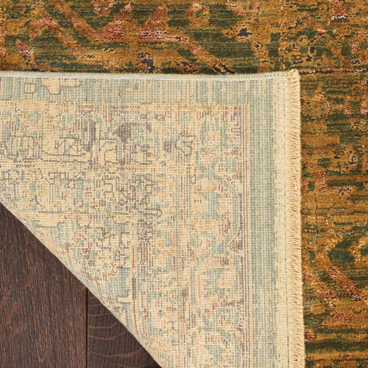 Luxurious LRS01 Olive Rug